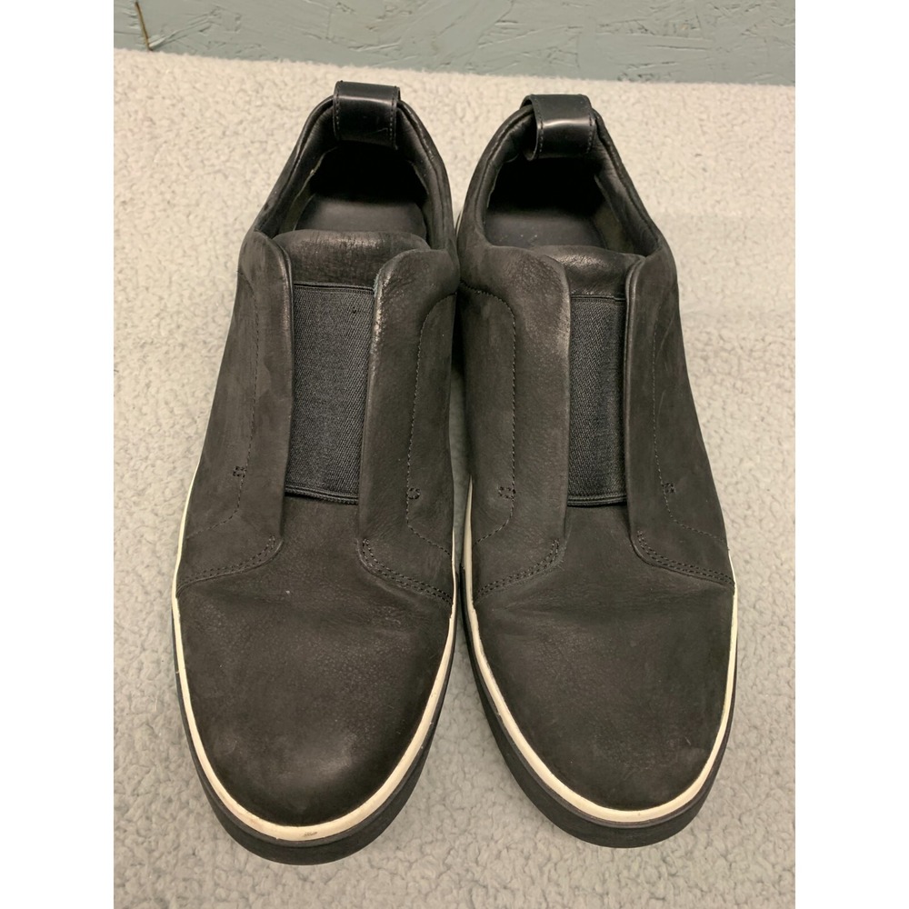 Vince Men's Black Suede Slip-On Sneakers Size 13M EUR 47.5 Casual‎ Low Top - Picture 8 of 15
